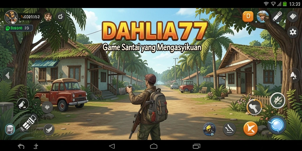 Visual menarik dari gameplay seru DAHLIA77.