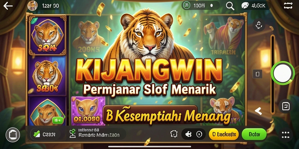 Screenshot KIJANGWIN menampilkan keseruan gameplay Slot yang seru.