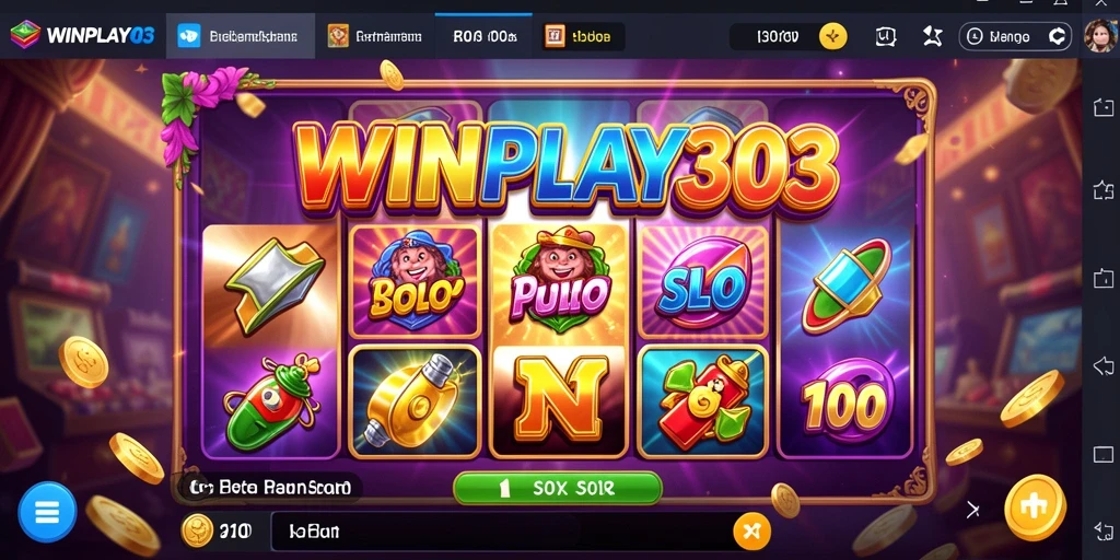 Screenshot menunjukkan gameplay menarik dari Slot WINPLAY303.